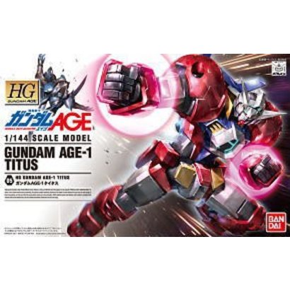 BANDAI MODEL KITS 171623 1/144 Gundam AGE-1 Titus HG