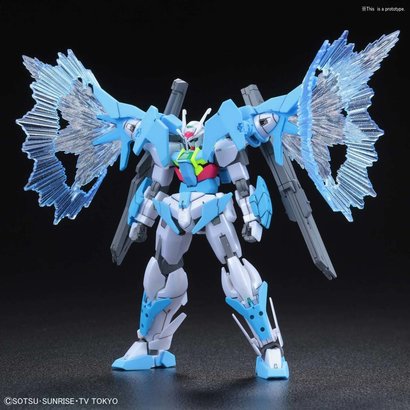 BANDAI MODEL KITS 230836 #15 Gundam 00 Sky (Higher Than Sky Phase) "Gundam Build Divers", Bandai HGBD 1/144