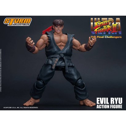 Storm Collectibles 87062 Evil Ryu "Ultra Street Fighter II: The Final Challengers", Storm Collectibles 1/12 Action Figure