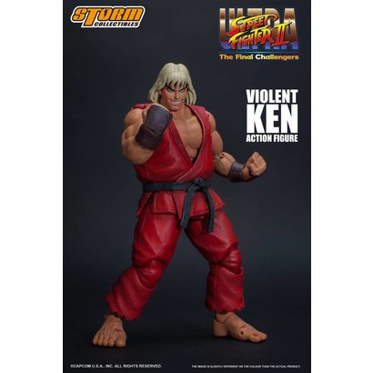 Storm Collectibles 87063 Violent Ken "Ultra Street Fighter II: The Final Challengers", Storm Collectibles 1/12 Action Figure