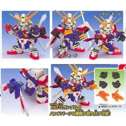 BANDAI MODEL KITS 14216 BB242 SD GOD GUNDAM 1/144