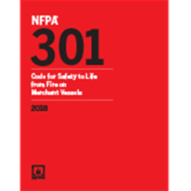 NFB NFPA 301  Code for Safety to Life from Fire on Merchant Vessels (Digital) 2018