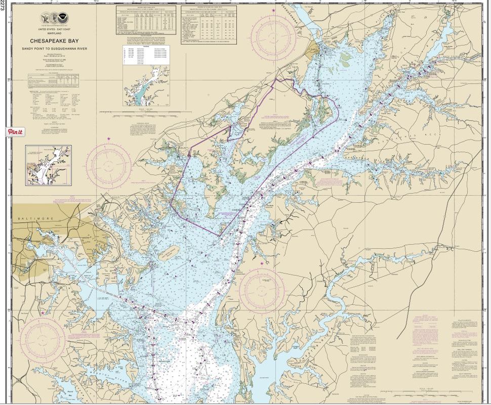 Susquehanna River Charts