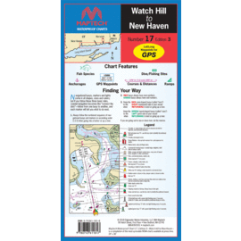 MTP Watch Hill to New Haven Waterproof Chart by Maptech WPC017 3E