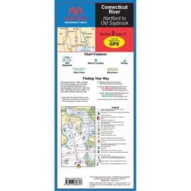 Connecticut River WPC002 7E by Maptech Waterproof Charts