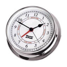 W&P W&P Chrome Endurance 125 Time & Tide Clock