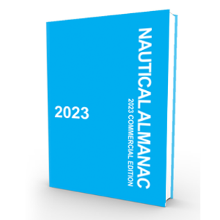 PRC Nautical Almanac 2023 Commercial Edition