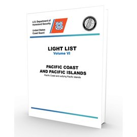 GPO USCG Light List 6 2023 Pacific Coast and Pacific Islands