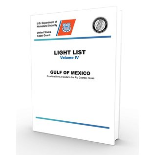 GPO USCG Light List 4 2023 Gulf of Mexico