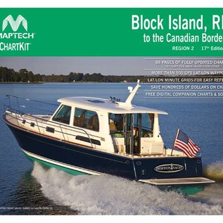 MTP ChartKit  2 Block Island to Canadian Border 17ED by Maptech