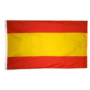 MNS Spain Flag 12" x 18" Nyl-Glo (civil)