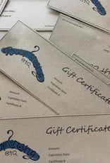 Gift Certificate