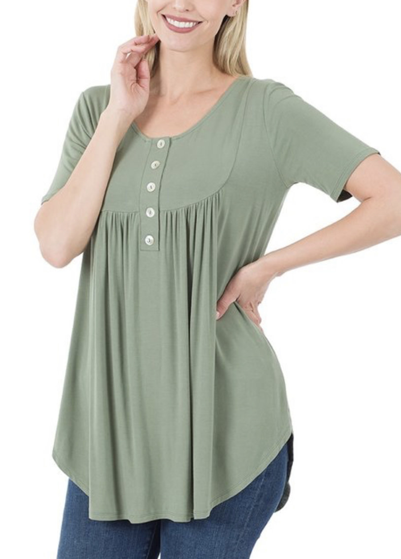 Shell Button Top