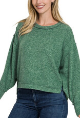 Super Soft Green Pullover