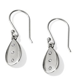 Brighton Brighton - Contempo Ice Reversible Teardrop French Wire Earrings