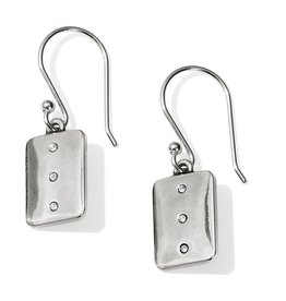 Brighton Brighton - Contempo Ice Reversible Tile French Wire Earrings