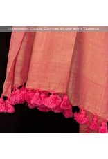 Sevya - Salika Tassels Scarf - Sherbert
