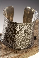 Sevya - Brass Leopard Cuff Bracelet
