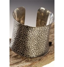 Sevya - Brass Leopard Cuff Bracelet