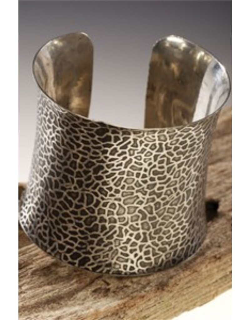 Sevya - Brass Leopard Cuff Bracelet