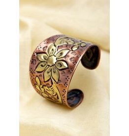 Sevya - Flower Cuff Bracelet