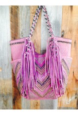 Kippy's Kippy's Leather - Raw Stictch Spike Bag W/ Handle