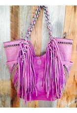 Kippy's Kippy's Leather - Raw Stictch Spike Bag W/ Handle