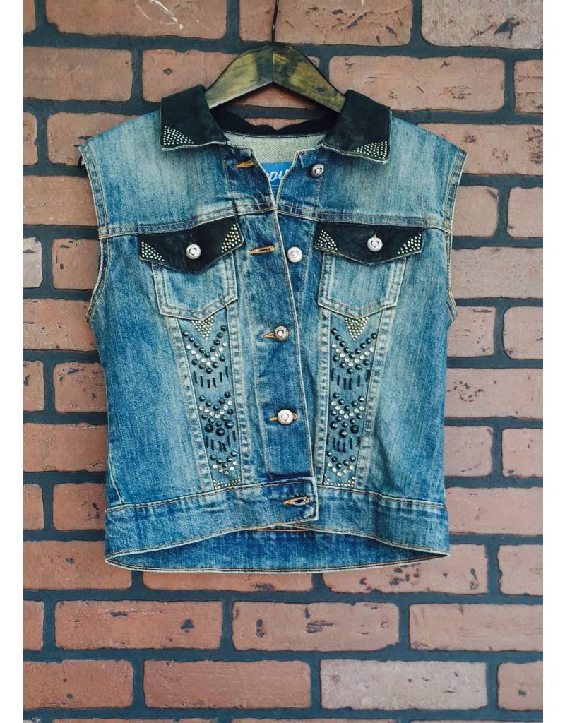 Kippy's Kippy's Leather - Leather Studded Vest