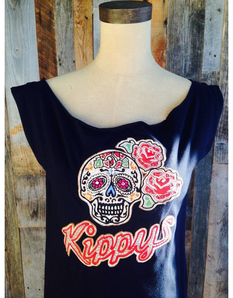 Kippy's Kippy's Leather - Tunic With Kippy Sugar Skull