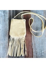 Kippy's Kippy's Leather - Feather Pocket Pouch With Fringe
