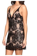 Free People Free People - Mini Dress Night Shimmers