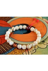 Fifth & Urban Fifth & Urban - Mother of Pearl and Carnelian Healing Bracelet