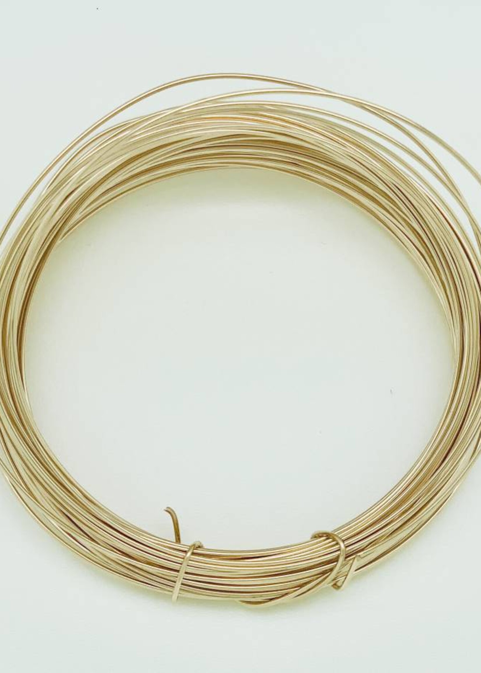 18ga Gold Filled Round Wire 1 oz