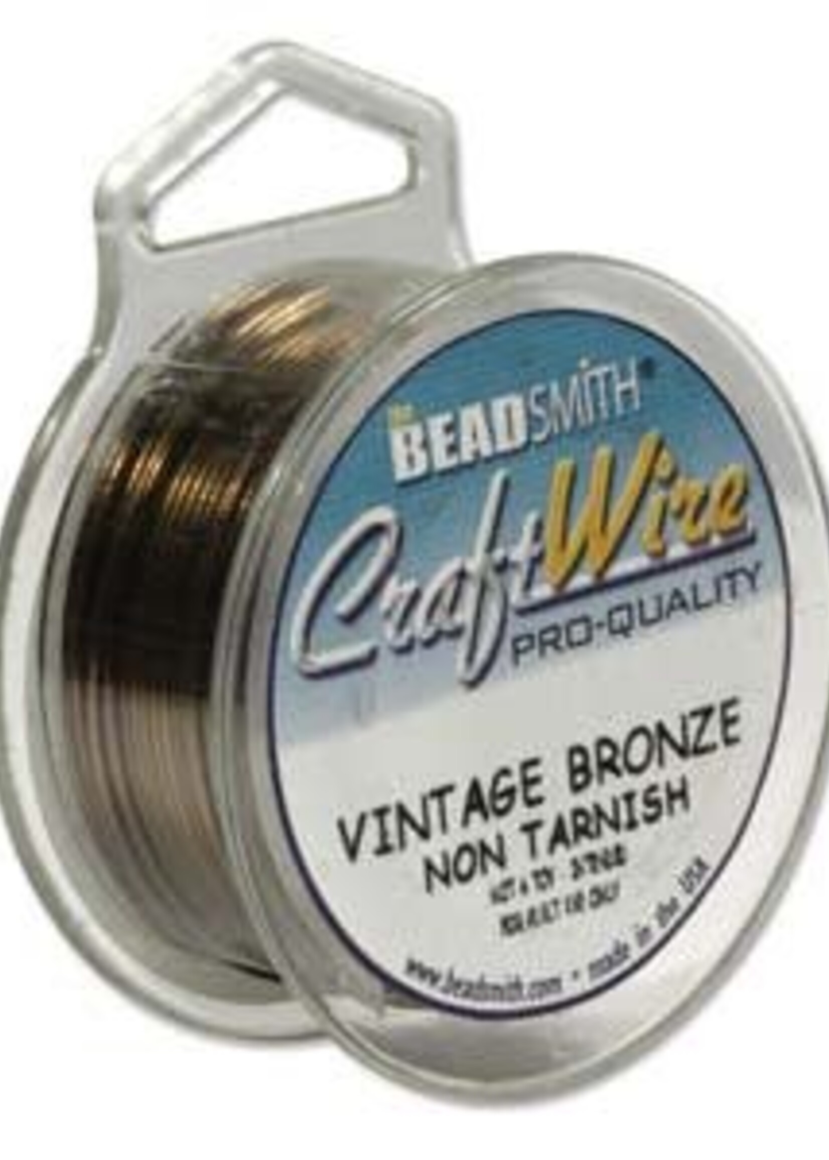 Craft  Wire 18ga. Vintage Bronze 7yd