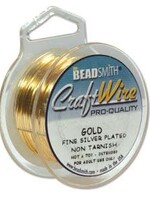 Craft  Wire 26ga. Gold Plate 15yd