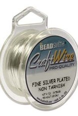 Craft  Wire 26ga. Silver Plate 15yd