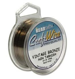 Craft  Wire 26ga. Vintage Bronze 30yd