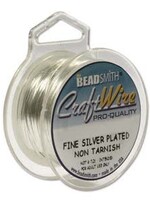 Craft  Wire 28ga. Silver Plate 15yd