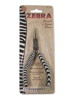 Zebra Round Nose Pliers