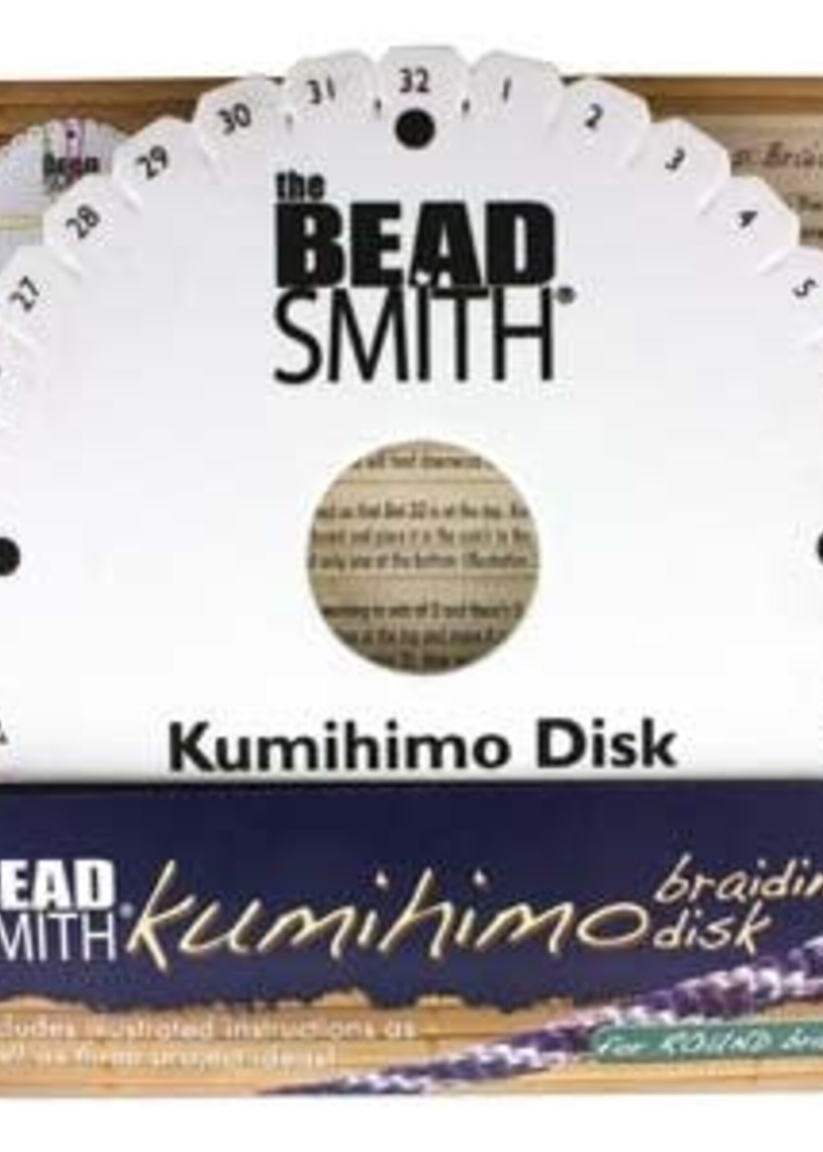 Kumihimo  Foam 6” Disk with Instructions