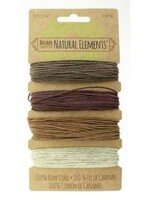 1mm Hemp Cord 20 lb Bronze Shades 4 x 30ft