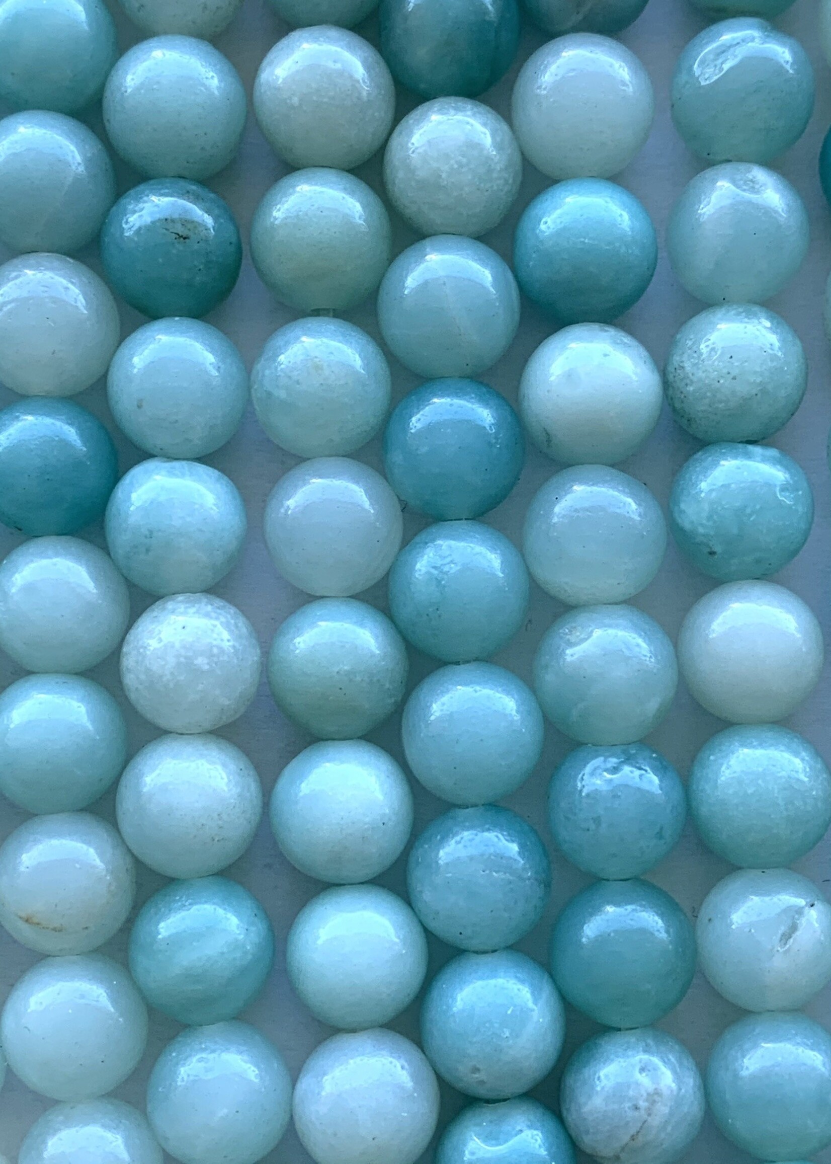 8mm Amazonite Round Strand