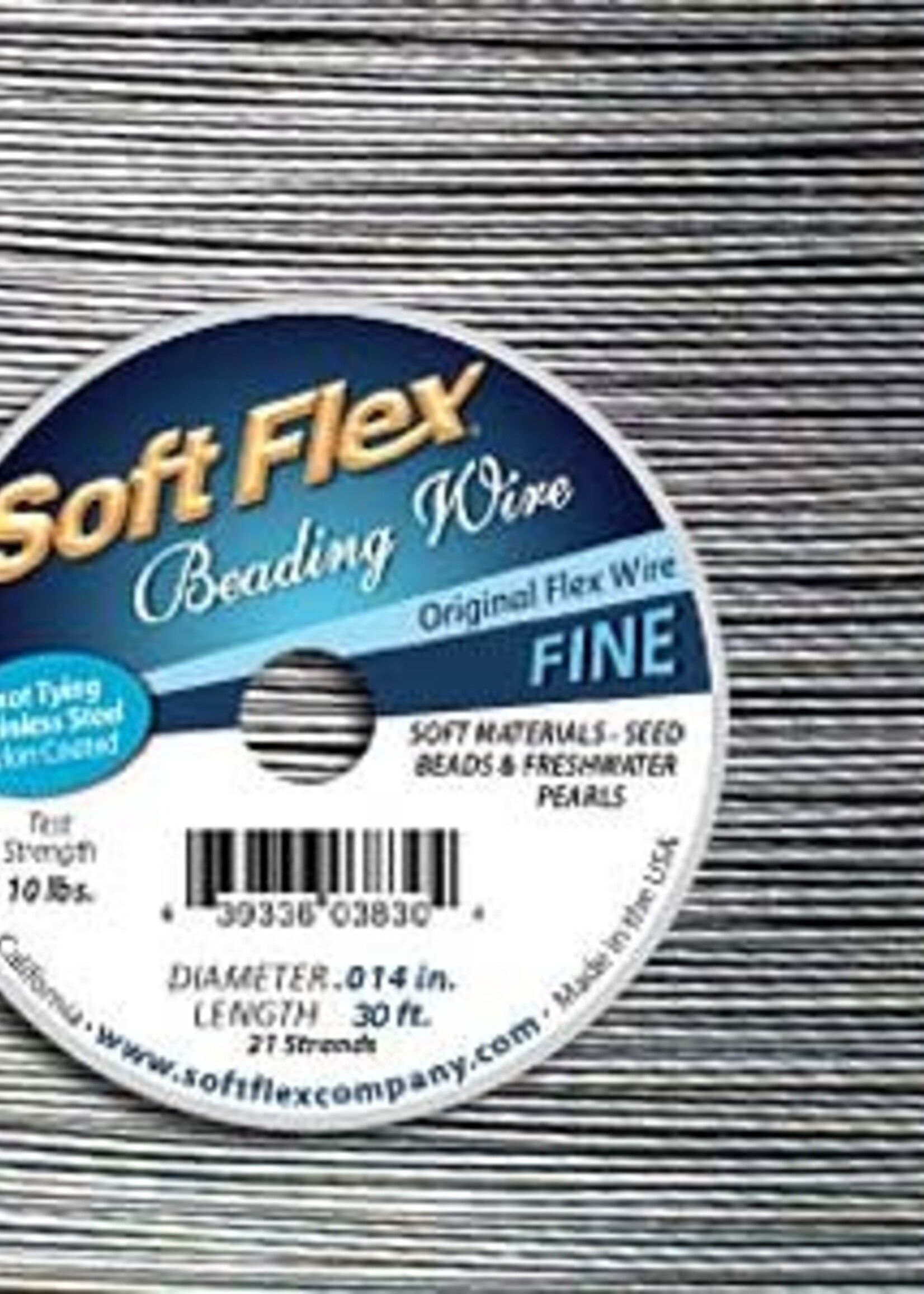 .014 Soft Flex Beading Wire Fine 30ft