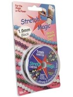 1mm Black Stretch Magic 5m  pkg