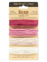 1mm Hemp Cord 20lb Ruby Shades 4 x 30 ft