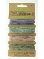 1mm Hemp Cord 20lb Vintage Shades 4 x 30ft