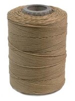 Wax Polyester Cord 3ply Beige 116 yds