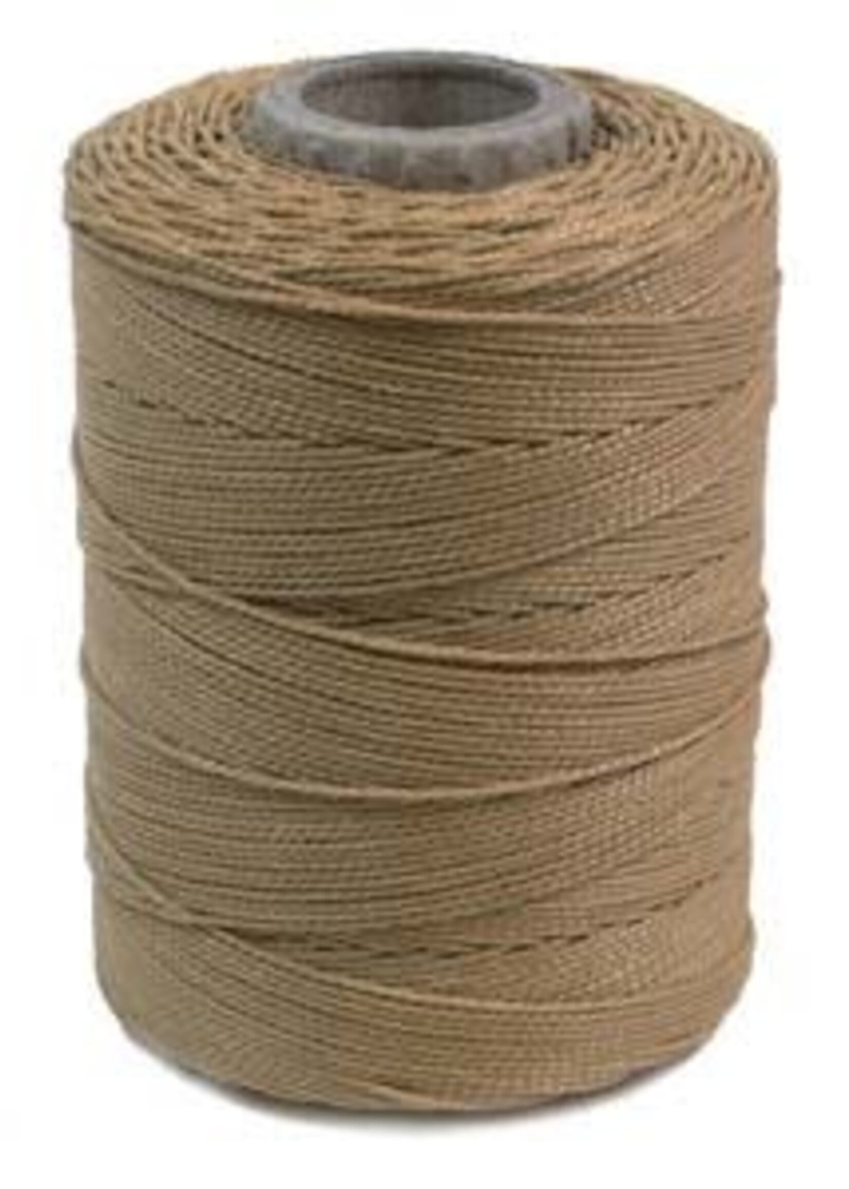 Wax Polyester Cord 3ply Beige 116 yds