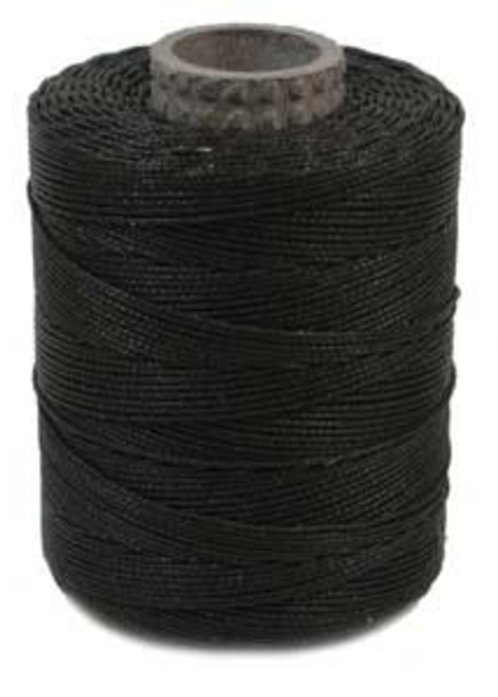 Waxed Polyester Cord Black 116yds