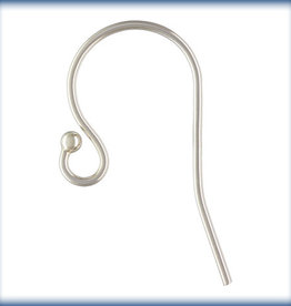 Ball End Earwire, Sterling Silver Qty 10